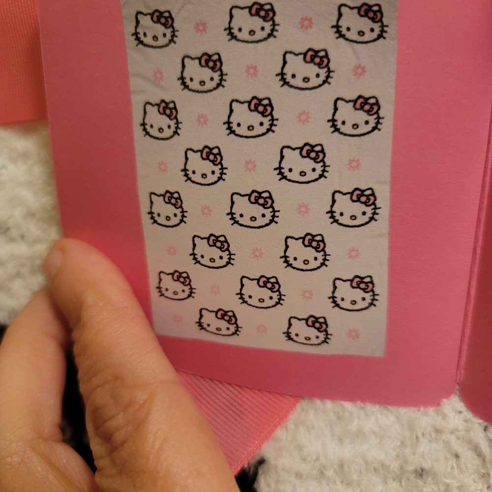Hello Kitty Spring  Throw Blanket Pink Flowers New Super Soft 50x70 - Picture 5 of 6